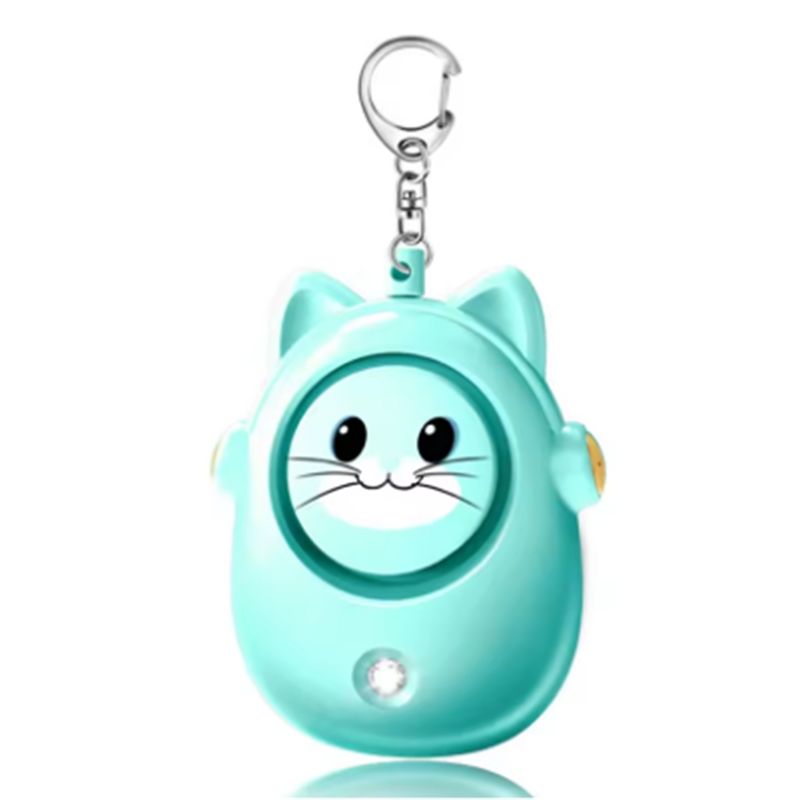Personal Alarm Keychain - Sevimli Kedi Kişisel Alarmı, Kadınlar İçin