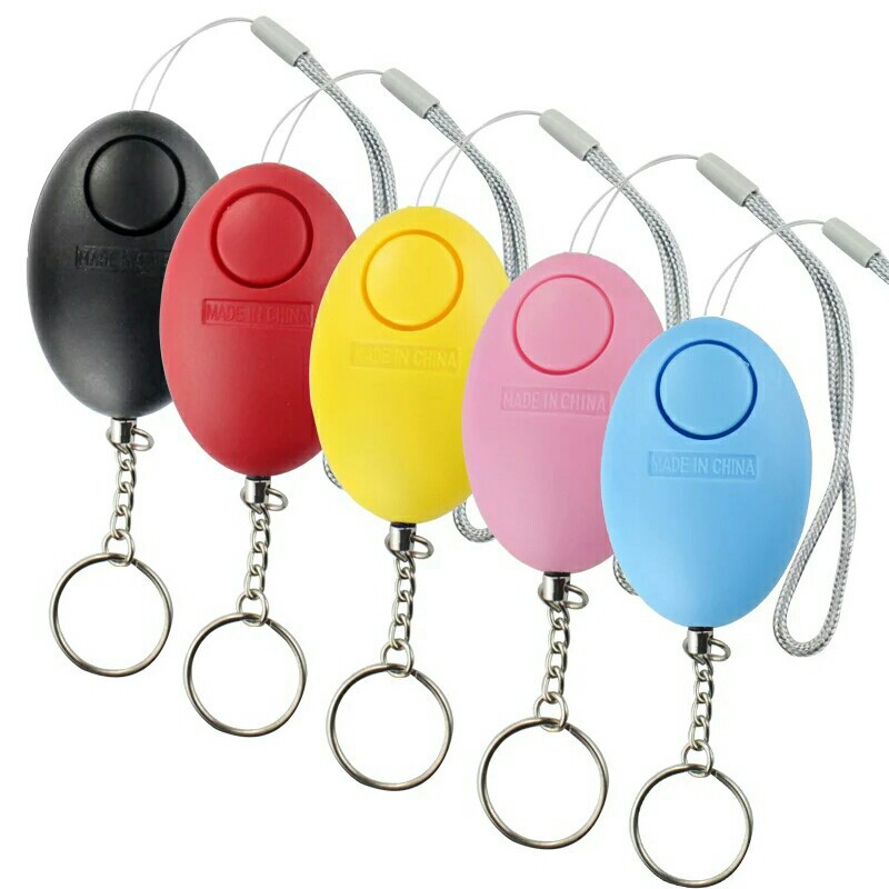 Personal Alarm Keychain - Ucuz Kendini Savunma Alarmı 110dB Yumurta