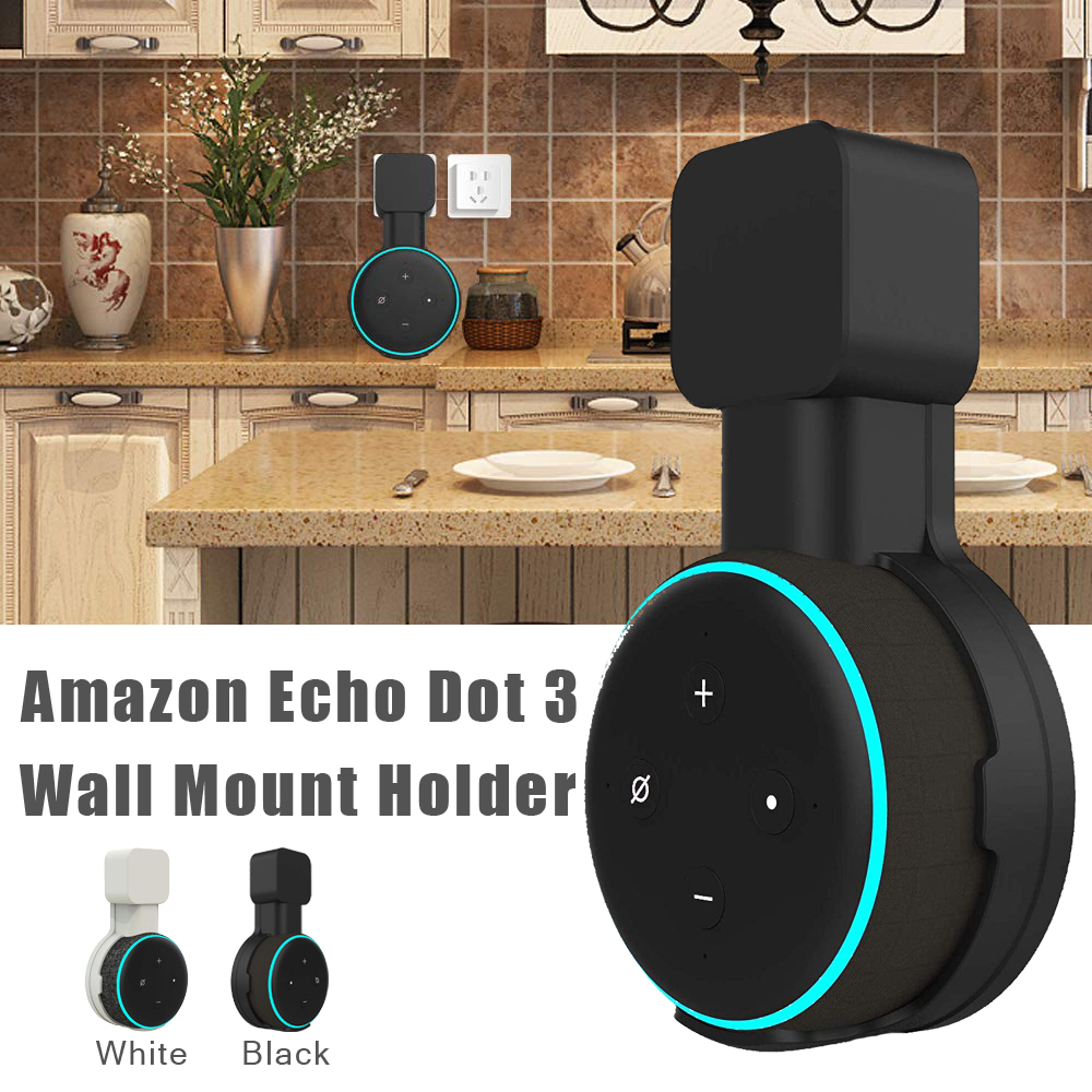 Amazon Speaker Echo Pop - Echo Dot 3 Duvara Montaj Tutucu,