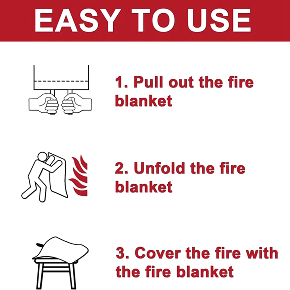 Fire Blanket Kitchen - A40Z-Acil Durum Yangın Battaniyesi, Yangın Battaniyesi,