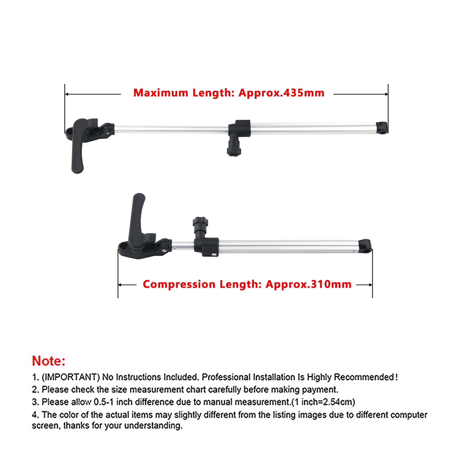 2 Parça RV Pencere Destek Çubu - Window Lock Bar incelemesi ve fiyatı