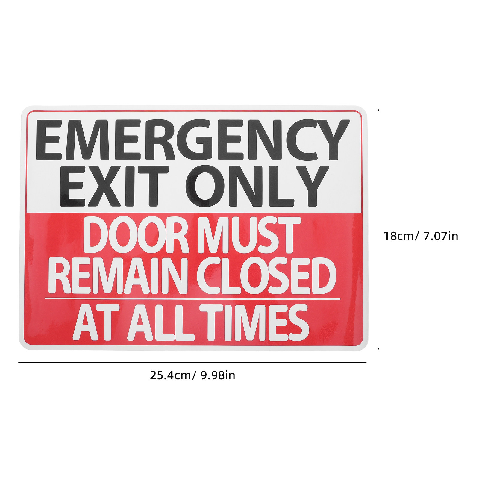 6 paket acil çıkış işareti çık - Emergency Exit Sign incelemesi ve fiyatı