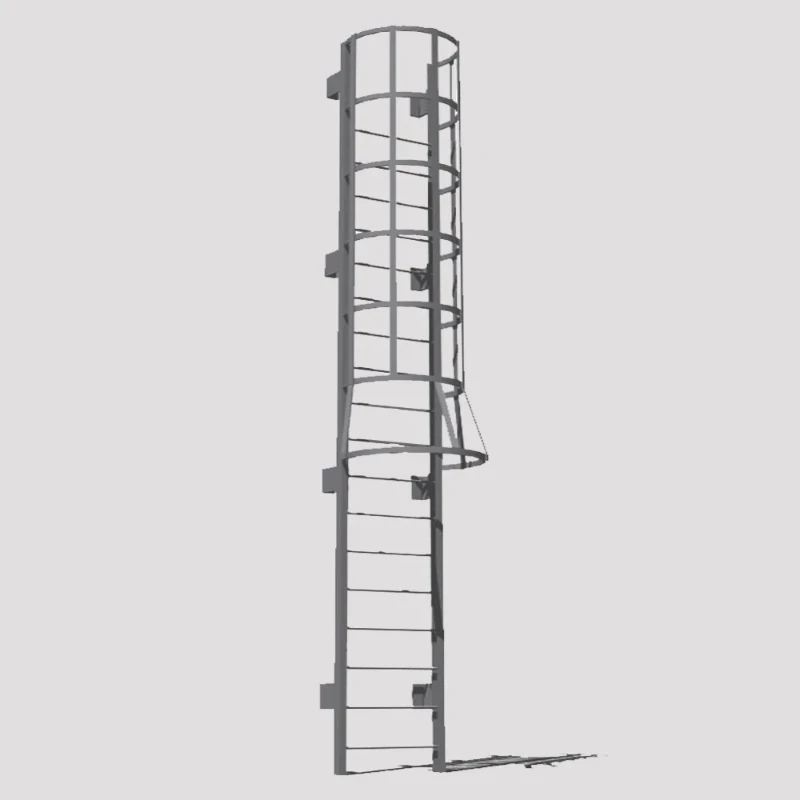 Endüstriyel dış mekan dikey ke - Fire Escape Ladder incelemesi ve fiyatı