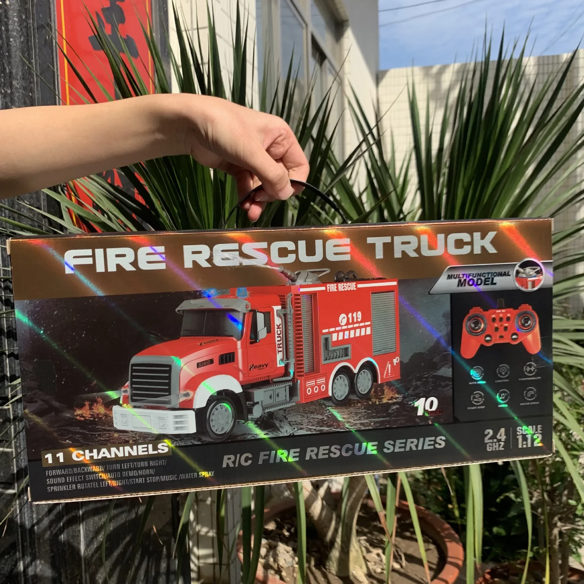 2.4G RC İtfaiye Arabası Sesli  - Fire Escape Ladder incelemesi ve fiyatı