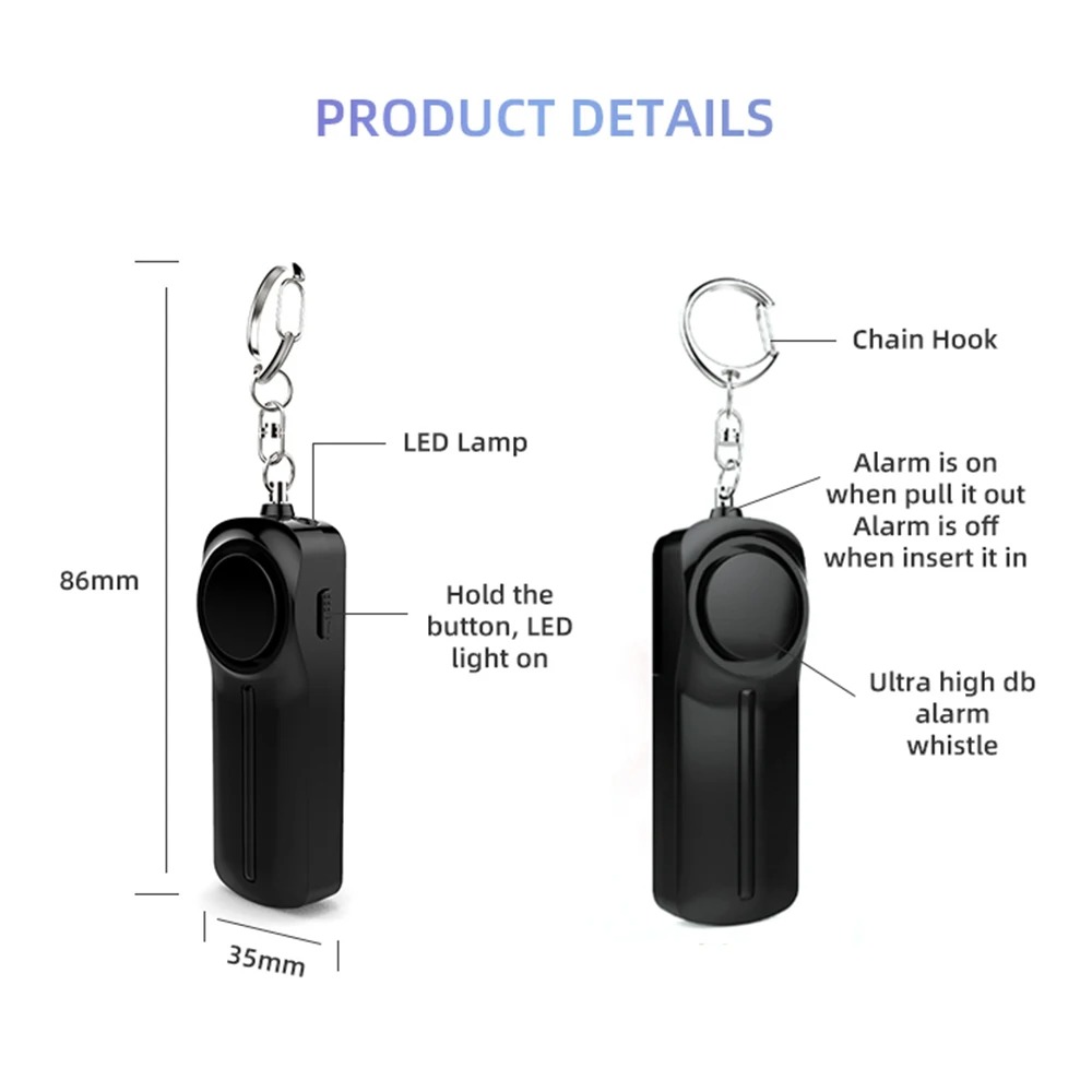 Kendini Savunma Alarmı 130dB U - Personal Alarm Keychain incelemesi ve fiyatı